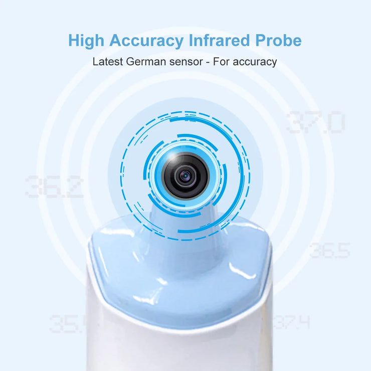 Digitales Infrarot-Thermometer, berührungsloser Stirn- und Ohrmonitor