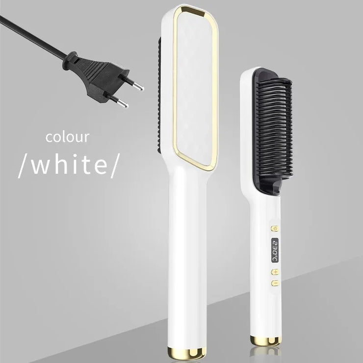 Electric Hot Comb Anti Scald Straightening Brush