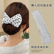 Haarnadel-Styling-Tool mit Schleife für schnelle und süße Dutts
