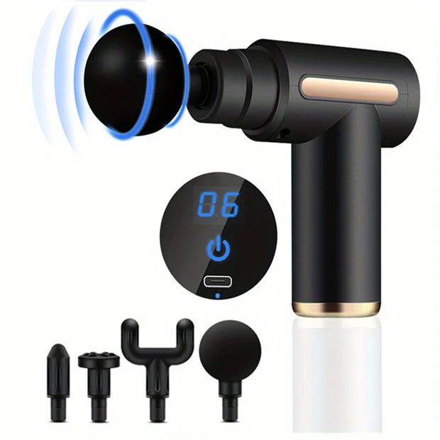 Tragbares Mini-Faszienpistole-Elektro-Percussion-Massagegerät