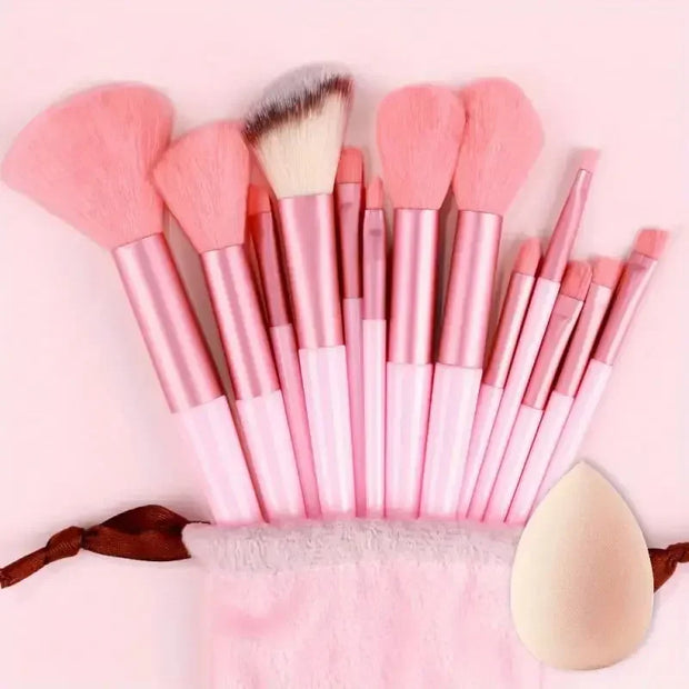 Synthetisches Make-up-Pinsel-Set, weich und tierversuchsfrei