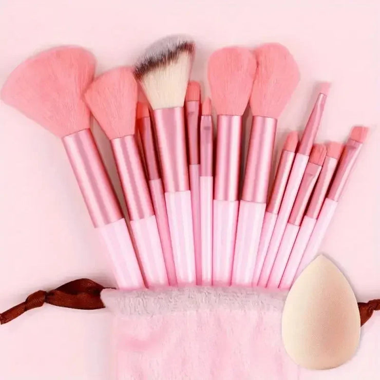 Synthetisches Make-up-Pinsel-Set, weich und tierversuchsfrei