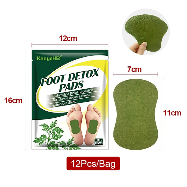Detox-Fußpflaster Kräuter-Toxinreinigung und Entspannung