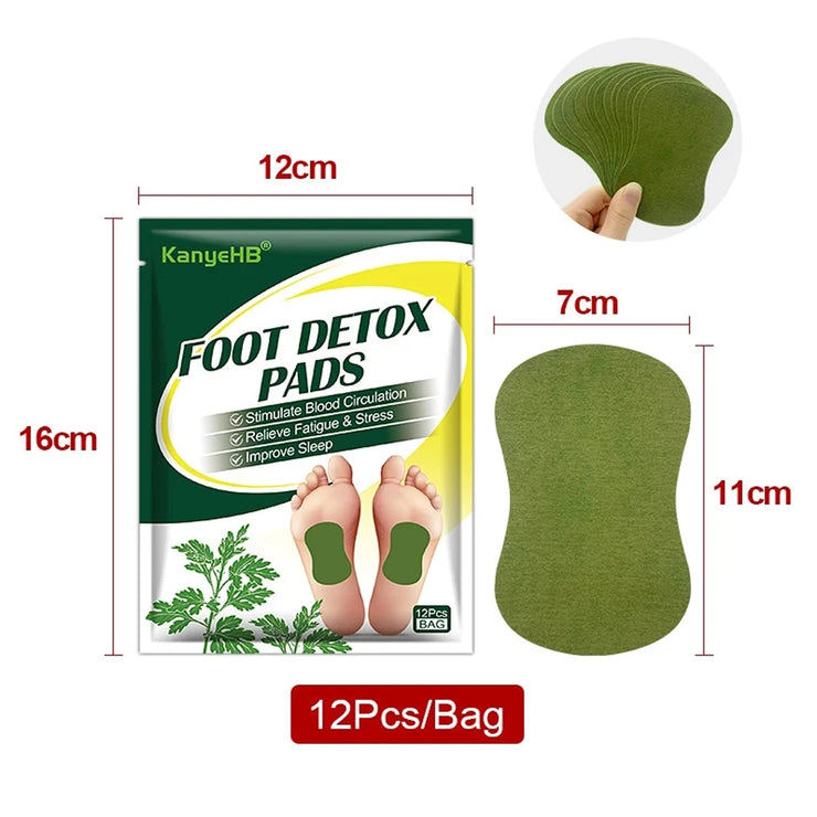 Detox-Fußpflaster Kräuter-Toxinreinigung und Entspannung