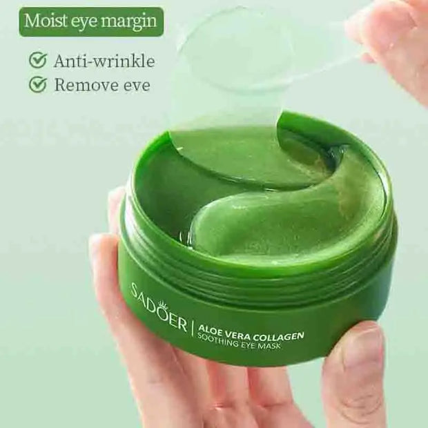 Aloe Vera Augenmasken gegen Augenringe