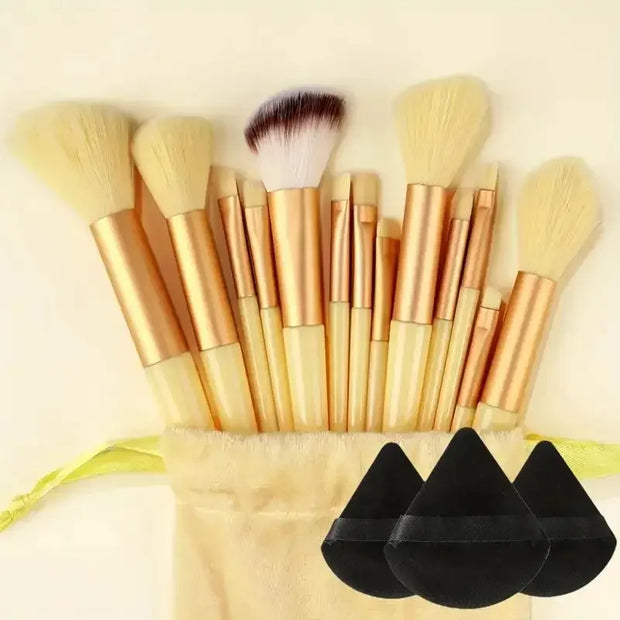 Synthetisches Make-up-Pinsel-Set, weich und tierversuchsfrei