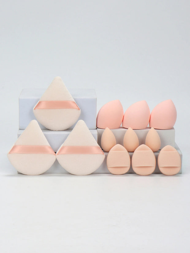Make-up-Schwamm-Set Beauty Blender und Puffs