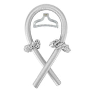 Hitzefreies Lockenstab-Stirnband aus Seide für weiche Locken ohne Hitze