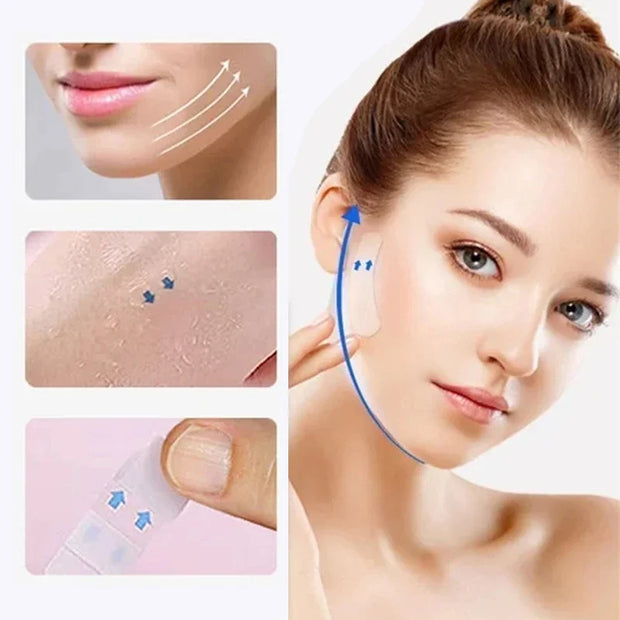 Invisible Face Lifting Stickers V Shape Tape