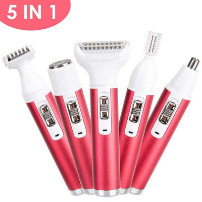 Elektrischer Damenrasierer All-in-One Intimpflege-Trimmer