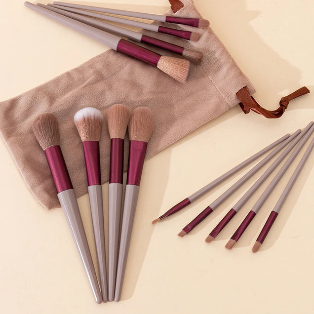 Make-up-Pinsel-Set, weiche Faserpinsel