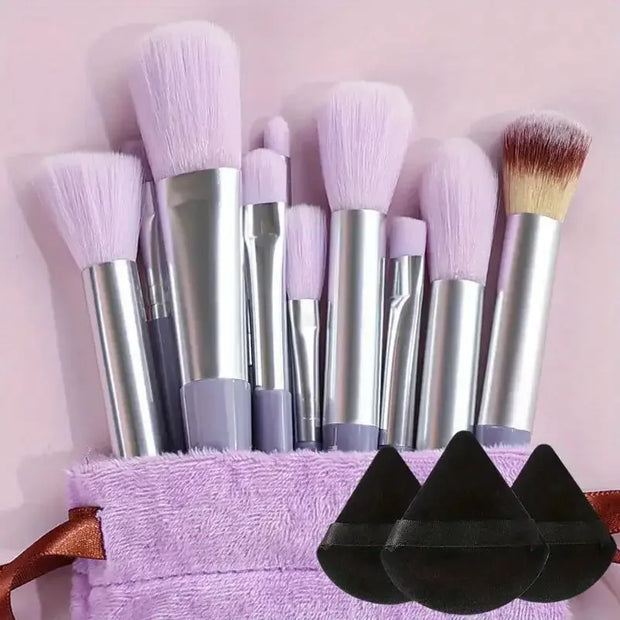 Synthetisches Make-up-Pinsel-Set, weich und tierversuchsfrei