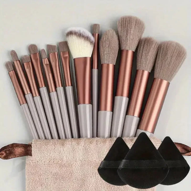 Synthetisches Make-up-Pinsel-Set, weich und tierversuchsfrei