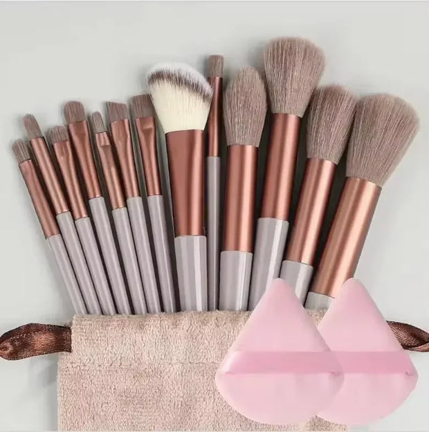 Synthetisches Make-up-Pinsel-Set, weich und tierversuchsfrei