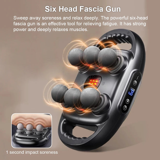 Faszienmassagepistole Hochfrequenz-Muskelmassagegerät