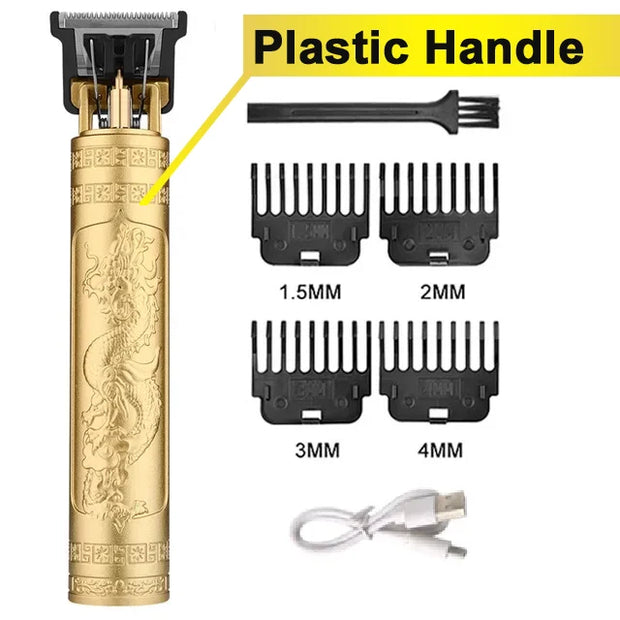 Professional Wireless Hair Clipper & Beard Trimmer for Men
