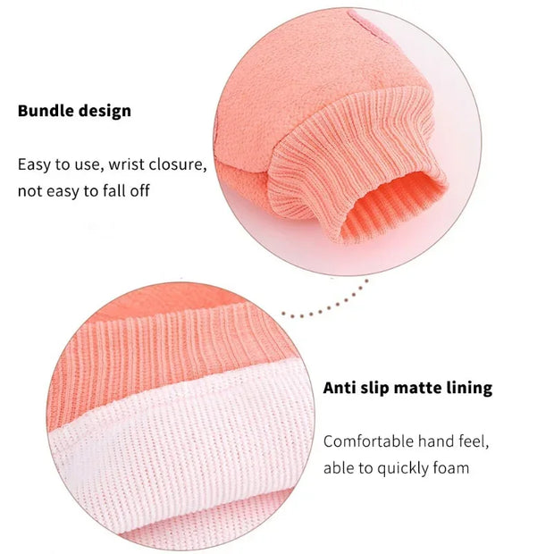Peeling-Duschbürste, Peelinghandschuh, Entferner für abgestorbene Haut