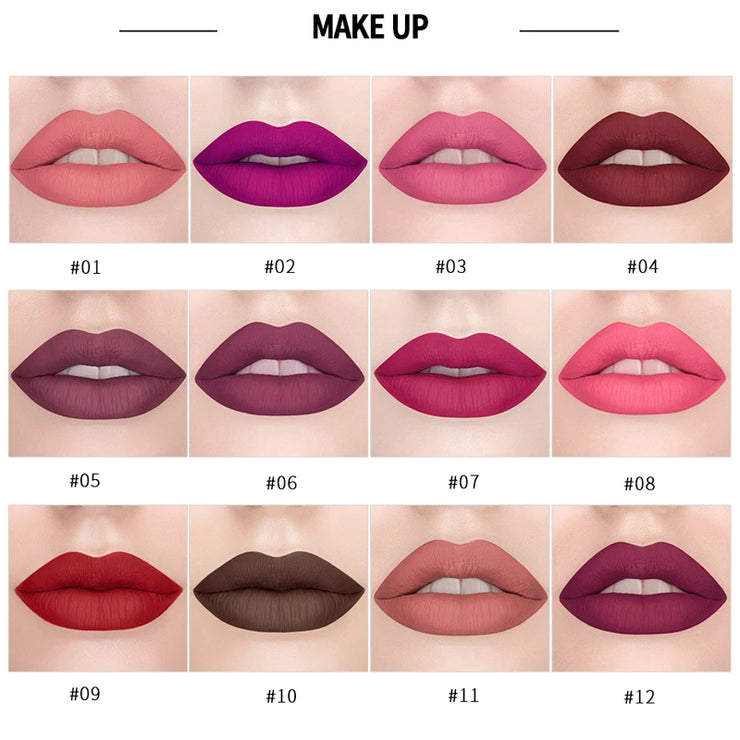 Mattes Lippenstift-Set, wasserfest