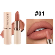 Deep Red Matte Lipstick Waterproof Non Stick Velvet