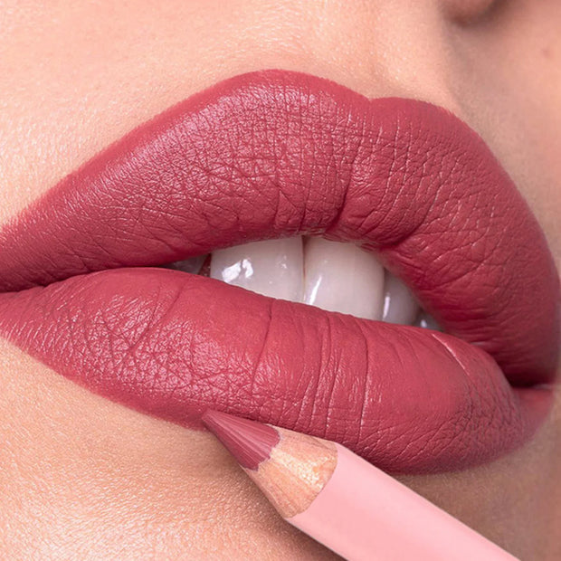 Matte Lipliner Pencil Wasserfest Langanhaltend