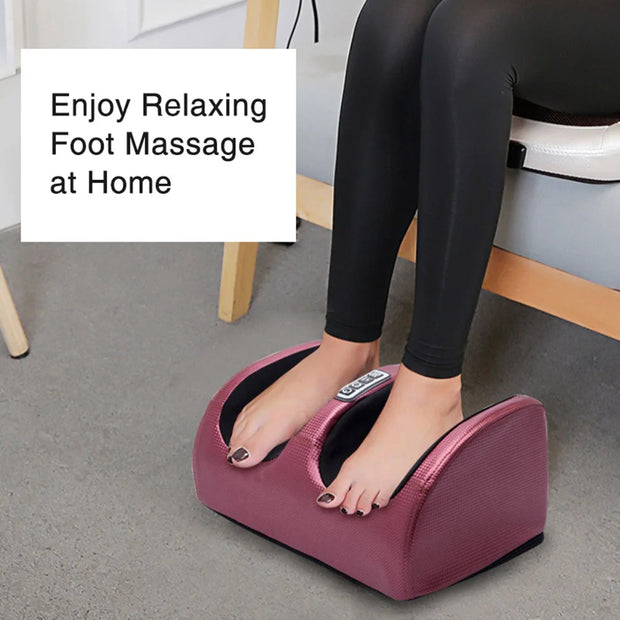 Elektrisches Fußmassagegerät mit Heizung und Shiatsu-Therapie