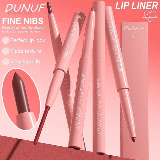 Tapered Lip Liner Pencil Langanhaltender, matter, wasserfester Lipliner
