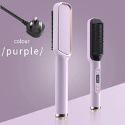 Electric Hot Comb Anti Scald Straightening Brush