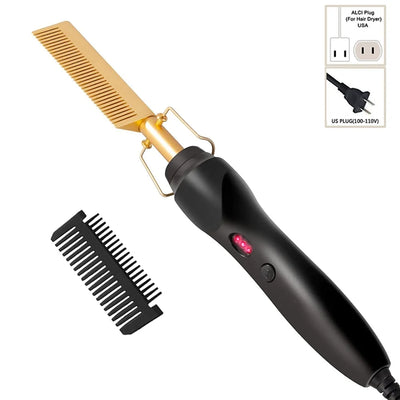 Electric Hot Comb Hair & Beard Straightener