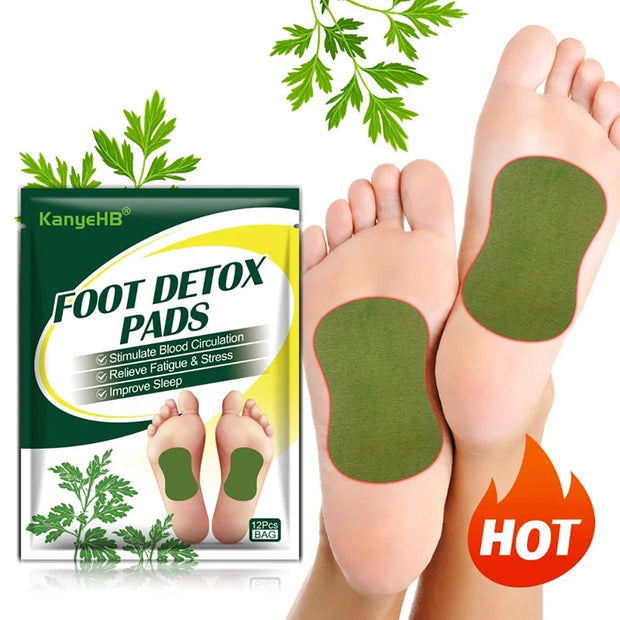 Detox-Fußpflaster Kräuter-Toxinreinigung und Entspannung