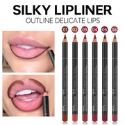 Luxuriöser matter Lipliner, glatt, vielseitig