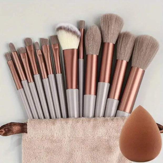 Synthetisches Make-up-Pinsel-Set, weich und tierversuchsfrei