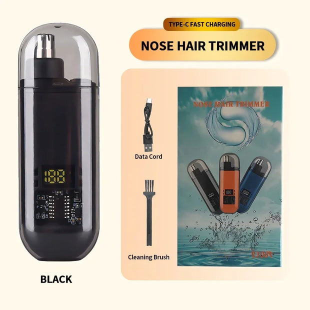 Electric Nose & Ear Hair Trimmer Portable & Painless
