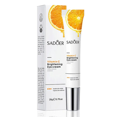 Vitamin C Augencreme straffend und aufhellend