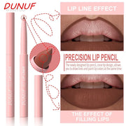 Tapered Lip Liner Pencil Langanhaltender, matter, wasserfester Lipliner