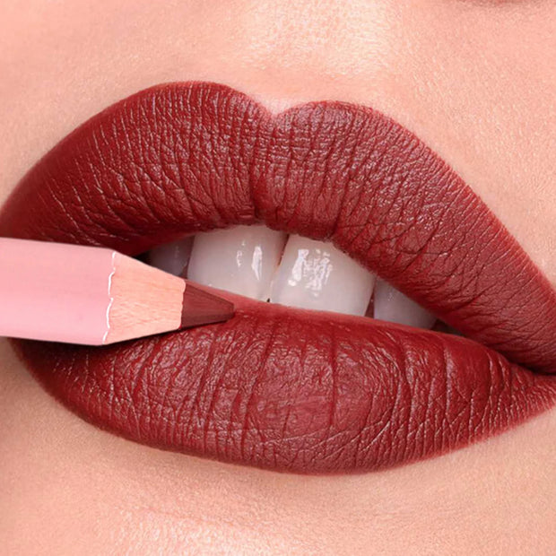 Matte Lipliner Pencil Wasserfest Langanhaltend