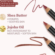 Luxuriöser matter Lipliner, glatt, vielseitig