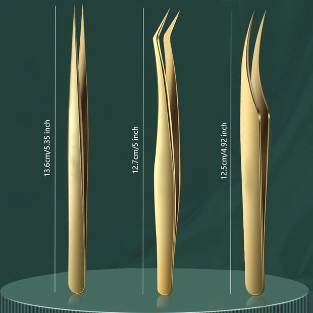 Anti Static Eyelash Extension Tweezers Precision Tool