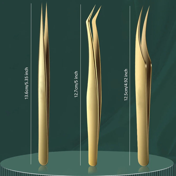 Anti Static Eyelash Extension Tweezers Precision Tool