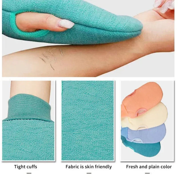 Peeling-Duschbürste, Peelinghandschuh, Entferner für abgestorbene Haut