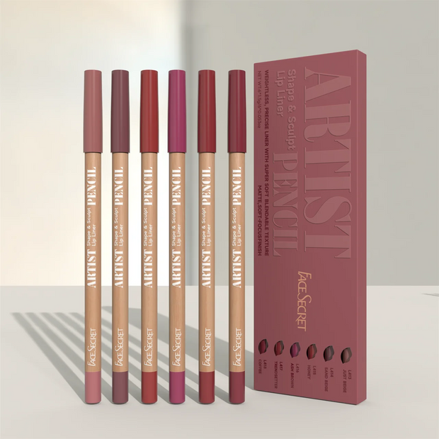 Lipgloss und Liner-Set, langanhaltend, matt, wischfest