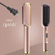 Electric Hot Comb Anti Scald Straightening Brush