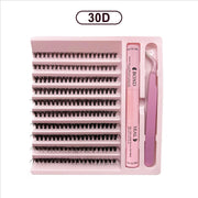 DIY Lash Extension Kit 200 Clusters with Bond and Seal
