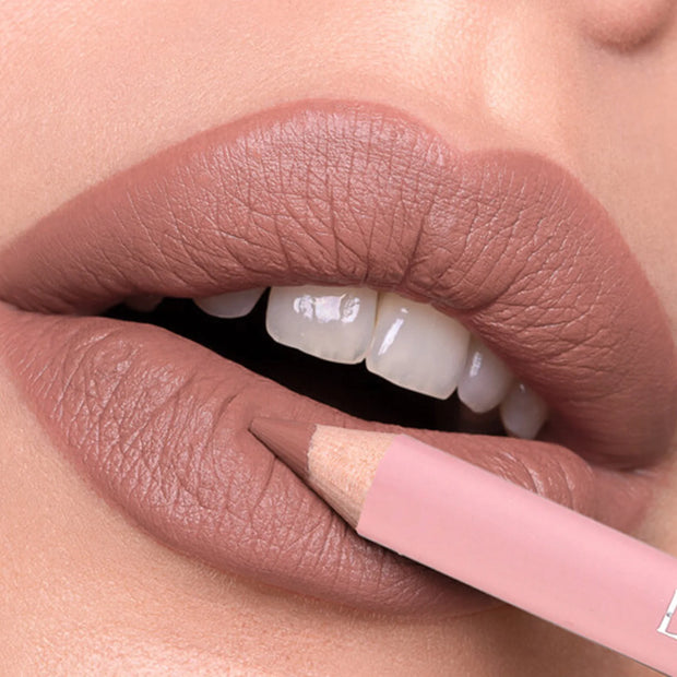 Matte Lipliner Pencil Wasserfest Langanhaltend