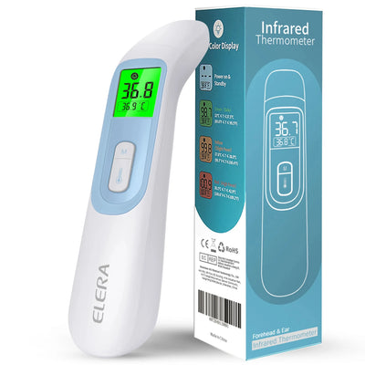Digitales Infrarot-Thermometer, berührungsloser Stirn- und Ohrmonitor