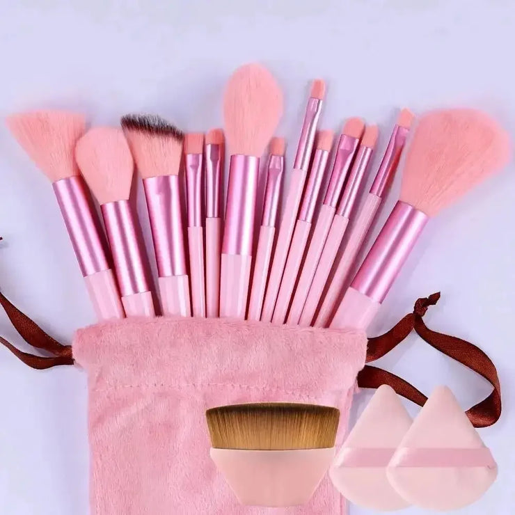Synthetisches Make-up-Pinsel-Set, weich und tierversuchsfrei