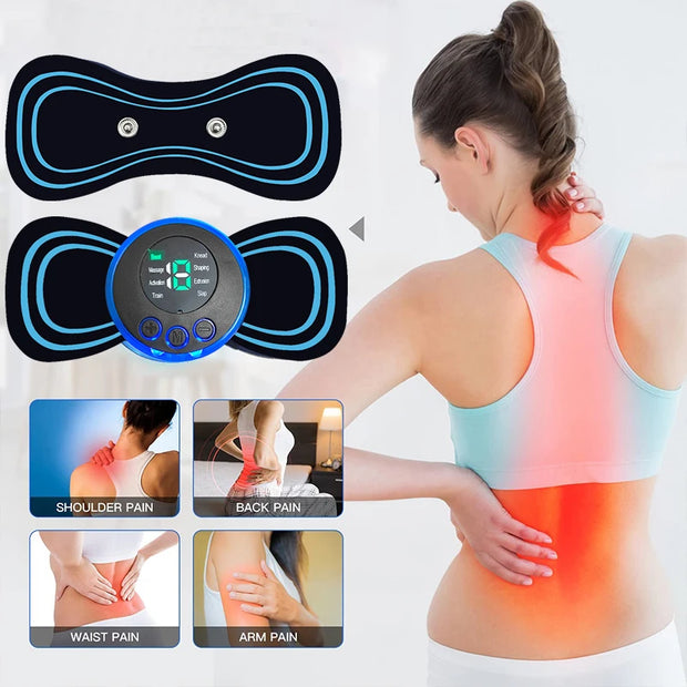 Mini-Nackenmassagegerät, Mikrostrom, Nackenentlastung