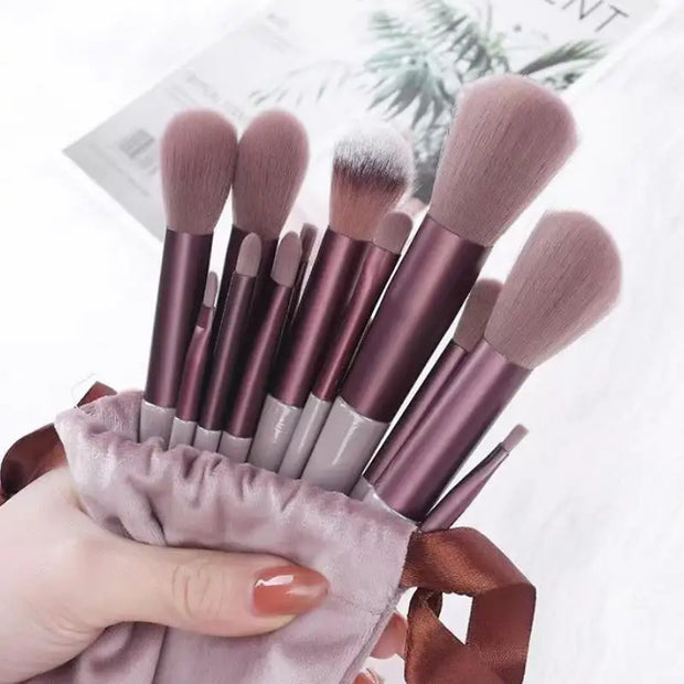 Make-up-Pinsel-Set, weiche Faserpinsel