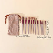 Make-up-Pinsel-Set, weiche Faserpinsel