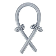 Hitzefreies Lockenstab-Stirnband aus Seide für weiche Locken ohne Hitze