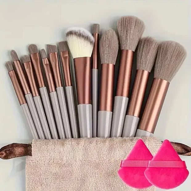 Synthetisches Make-up-Pinsel-Set, weich und tierversuchsfrei